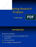 Formulating of Research Problem Specific2