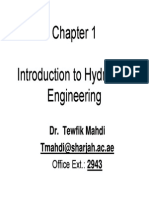 Chapter 1 - Introduction To Hydraulics