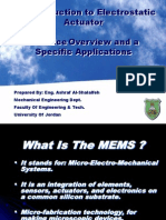 An Introduction To Electrostatic Actuator
