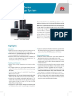 Huawei OceanStor S2600T S5500T S5600T S5800T Datasheet PDF