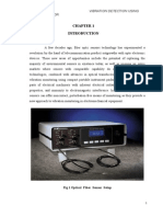 Vibration Detection Using Optical Fiber Sensor