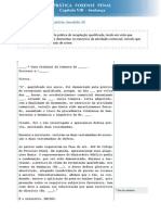 Sentença Penal Condenatória. Modelo 2 PDF