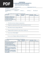 Employee Satisfaction Survey Format-2014