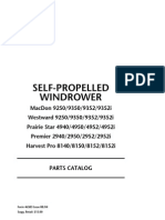 Self Propelled Windrower - Parts Catalog