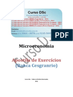 Exercicios Resolvidos - Microeconomia PDF