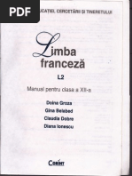 Manual de Limba Franceza Clasa A XII A L2