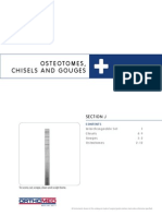 13 Osteotomes Chisels and Gouges PDF