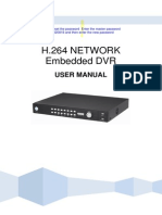 Manual For DVR-9316 LONGSE (01.10.06.01.187)