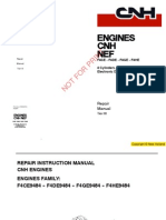 Case New Holland Kobelco Iveco Komatsu F4CE F4DE F4GE F4HE Service Repair Manual For Engine Overhaul (Mechanical Injection and Electronic Common Rail) PDF