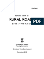 Rural Roads: Working Group On