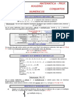 Teoria - Conjuntos Numéricos