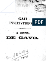 La Instituta Gayo PDF