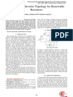 Single Stage Inverter Topology For Renewable Resources: Jeena Mary Abraham, M.S.P. Subathra, Senraj. R