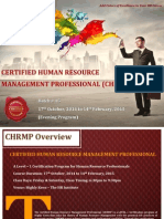 Certified Human Resource Management Professional (CHRMP)