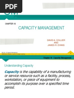 OM Chapter 10 Capacity Management