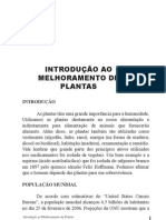 Introdução Ao Melhoramento de Plantas.