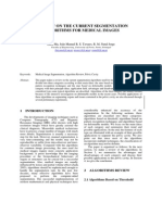 A Review On The Current Segmentation Algorithms For Medical Images