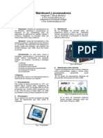 Mainboard y Procesadores