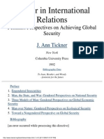 Gender in International Relations (J. Ann Tickner)