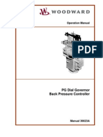 PG Dial Governor Back Pressure Controller: Operation Manual