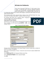 Transferring PCB CAD Data Into Solid Works