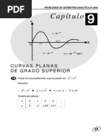 Curvas Planas de Grado Superior