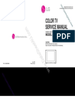 LG Re-29fa33 Service Manual