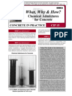 CIP15-Chemical Admixtures For Concrete PDF