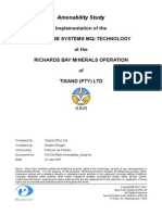 RBM Amenability - Study