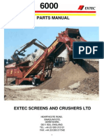 Parts Manual: Extec Screens and Crushers LTD