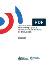 Metodologia para El Diseño de Instrumentos de Evaluación PDF