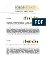 Como Realizar La Cata de Cerveza PDF