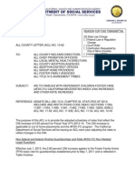 California Foster Care Rates August 13th 2013