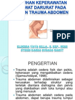 Askep Gadar Trauma Abdomen