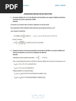 Problemas Resueltos de Fractura PDF