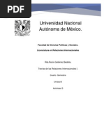 Teoria de La RI - RITA ROCIO GUTIERREZ BEDOLLA - Unidad 3 - Actividad 3 - Gutiérrez Bedolla Rita Rocio