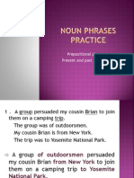 Noun Phrases Practice