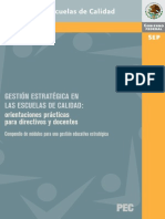 Compendio de Modulos para Una Gestión Educativa Estratégica PDF