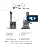 Van Norman 777 Boring Bar Instructions