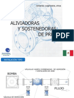 Aliviadoras de Presión PDF