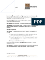 Spec Release: Form Release For Use With Concrete Form Liners