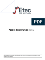 Apostila de Estrutura de Dados PDF