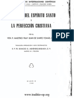 Los Dones Del Espíritu Santo y La Perfección Cristiana 100 PDF