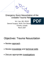 ABCDE of Trauma