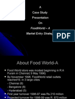 Retail (FoodWorld CAse)