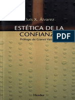 Estética de La Confianza - Luis Mario Javier Álvarez Fernández PDF