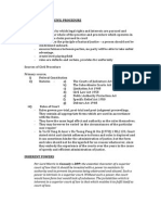 Civil Procedure Code Studynote