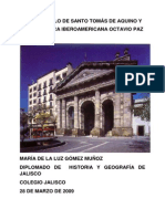 El Extemplo de Santo Tomás de Aquino y La Biblioteca Iberoamericana Octavio Paz