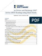 Notes Exchange SMTP Routing Coexistence Supplimental