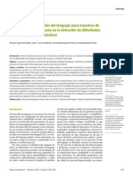 2011 Ygual Et Al Protocolo de Observación Del Lenguaje para Maestros de Educación Infantil. Eficacia en La Detección de Dificultades Semánticas y Morfosintácticas PDF